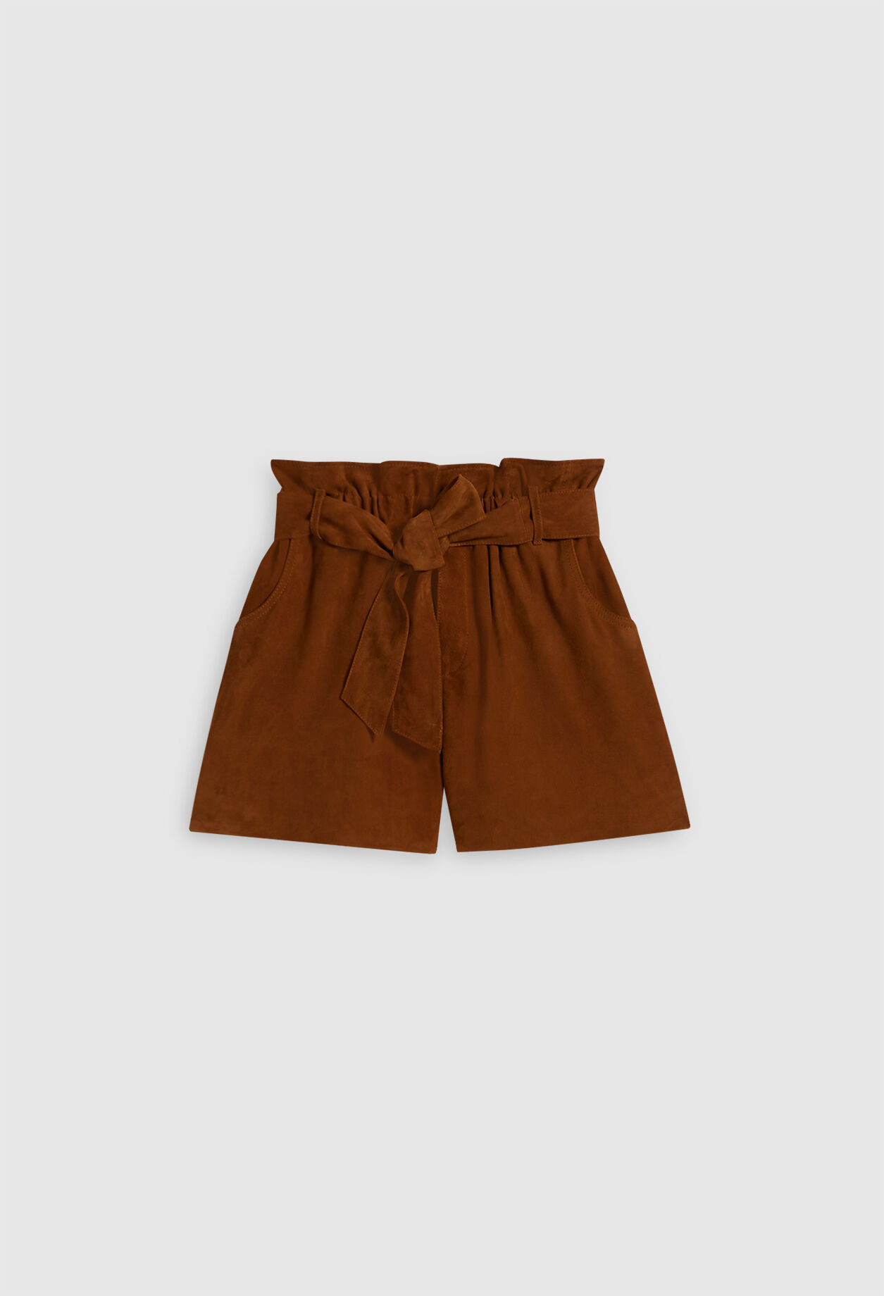 Pantalones cortos de ante