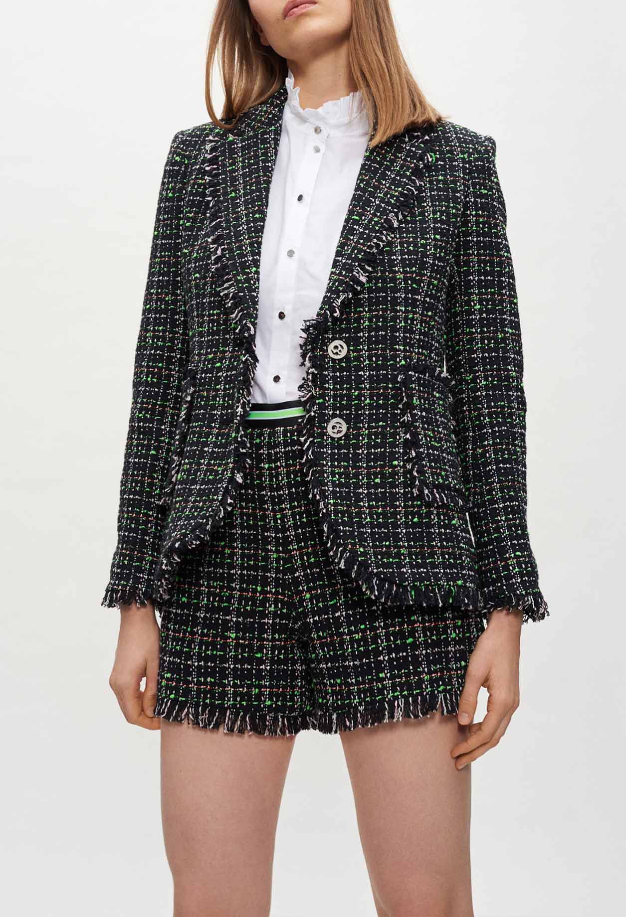 Chaqueta tipo tweed
