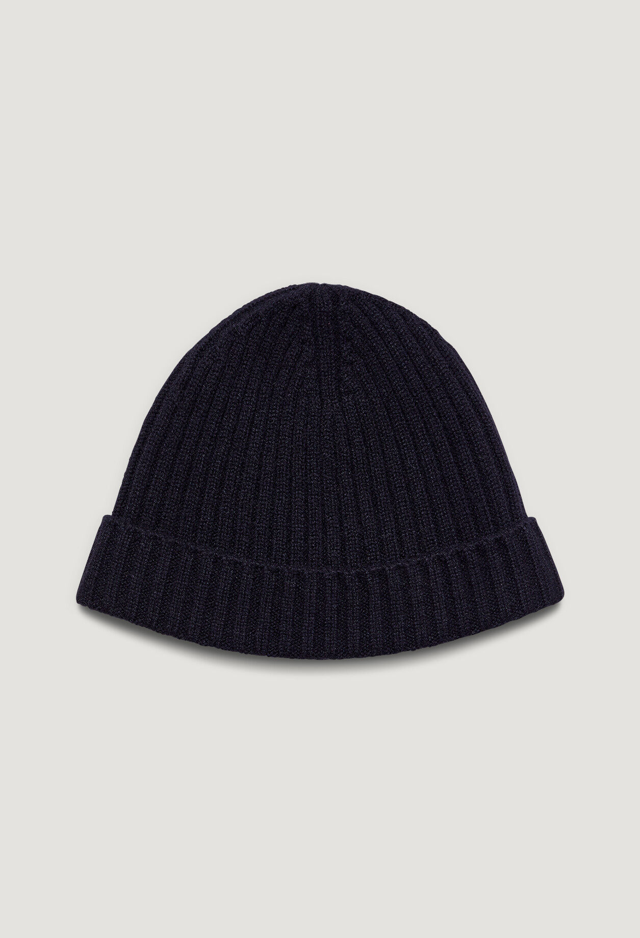 Gorro de canalé de cachemira