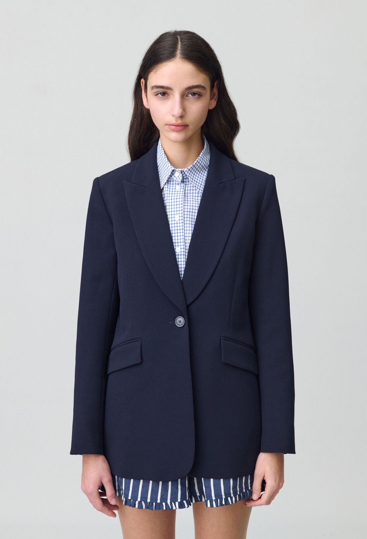Chaqueta de traje entallada