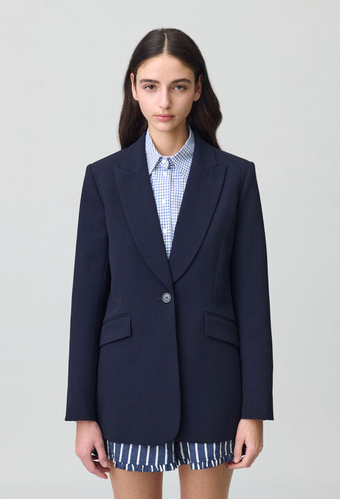 Chaqueta de traje entallada