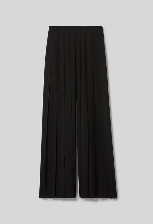 Pantal&oacute;n ancho plisado