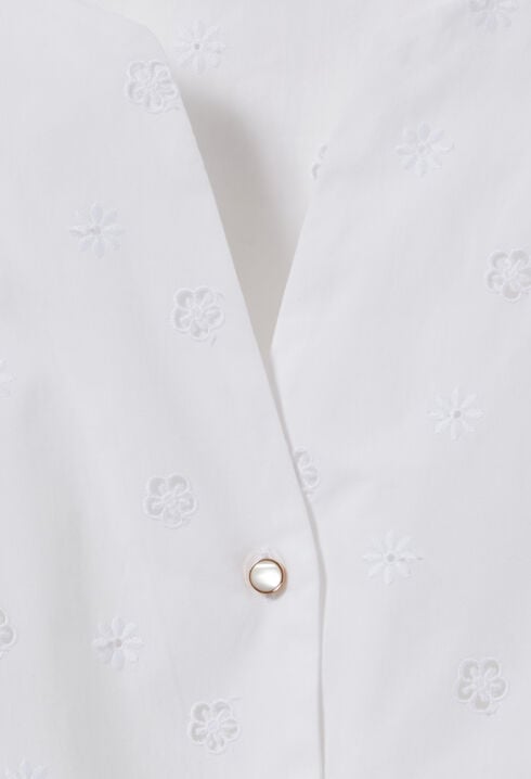 Camisa elástica bordada
