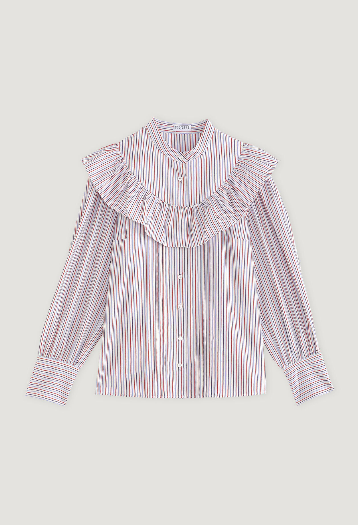 Camisa con volantes