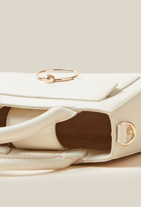 Bolso Anouck piel granulada cadena