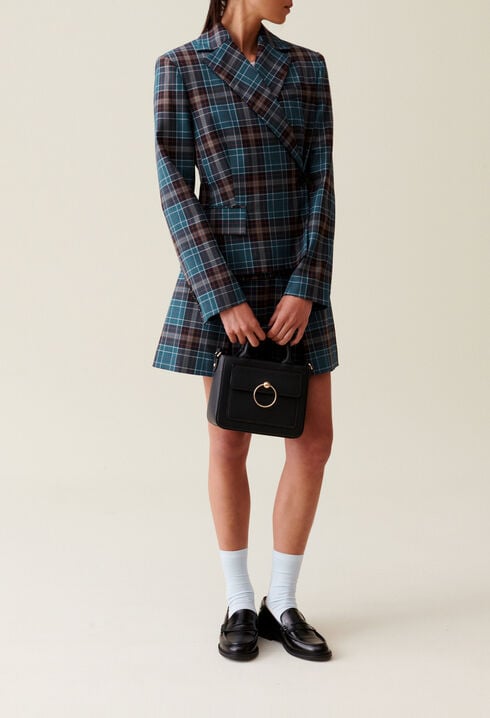 Chaqueta de traje a cuadros