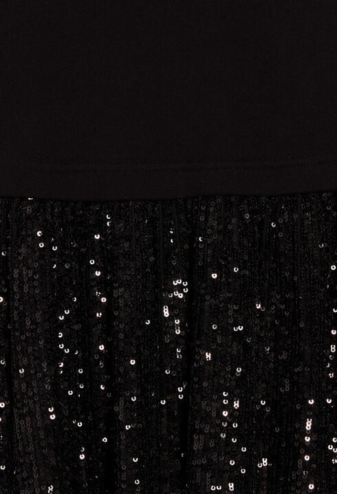 Vestido de lentejuelas negras