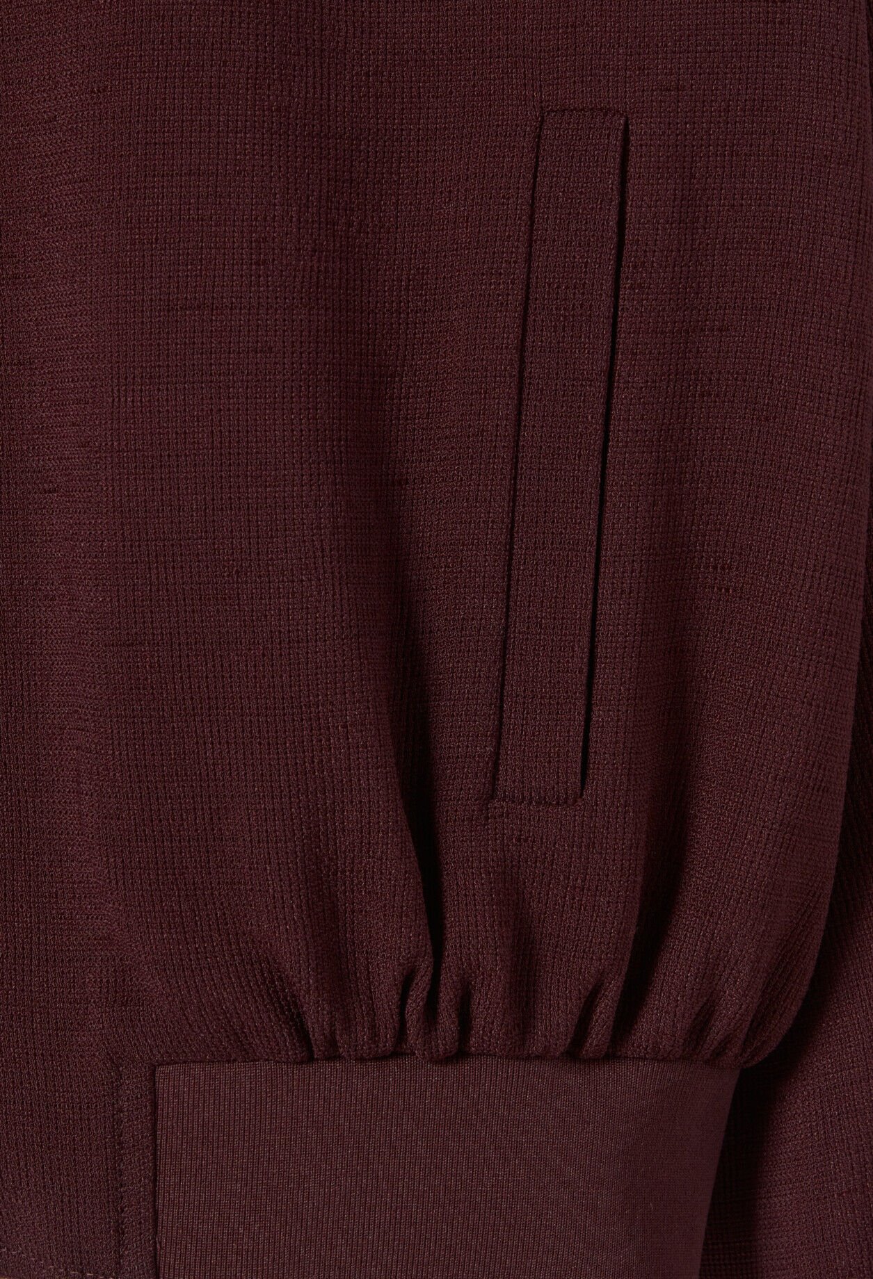 Bomber fluido capuchino cremallera