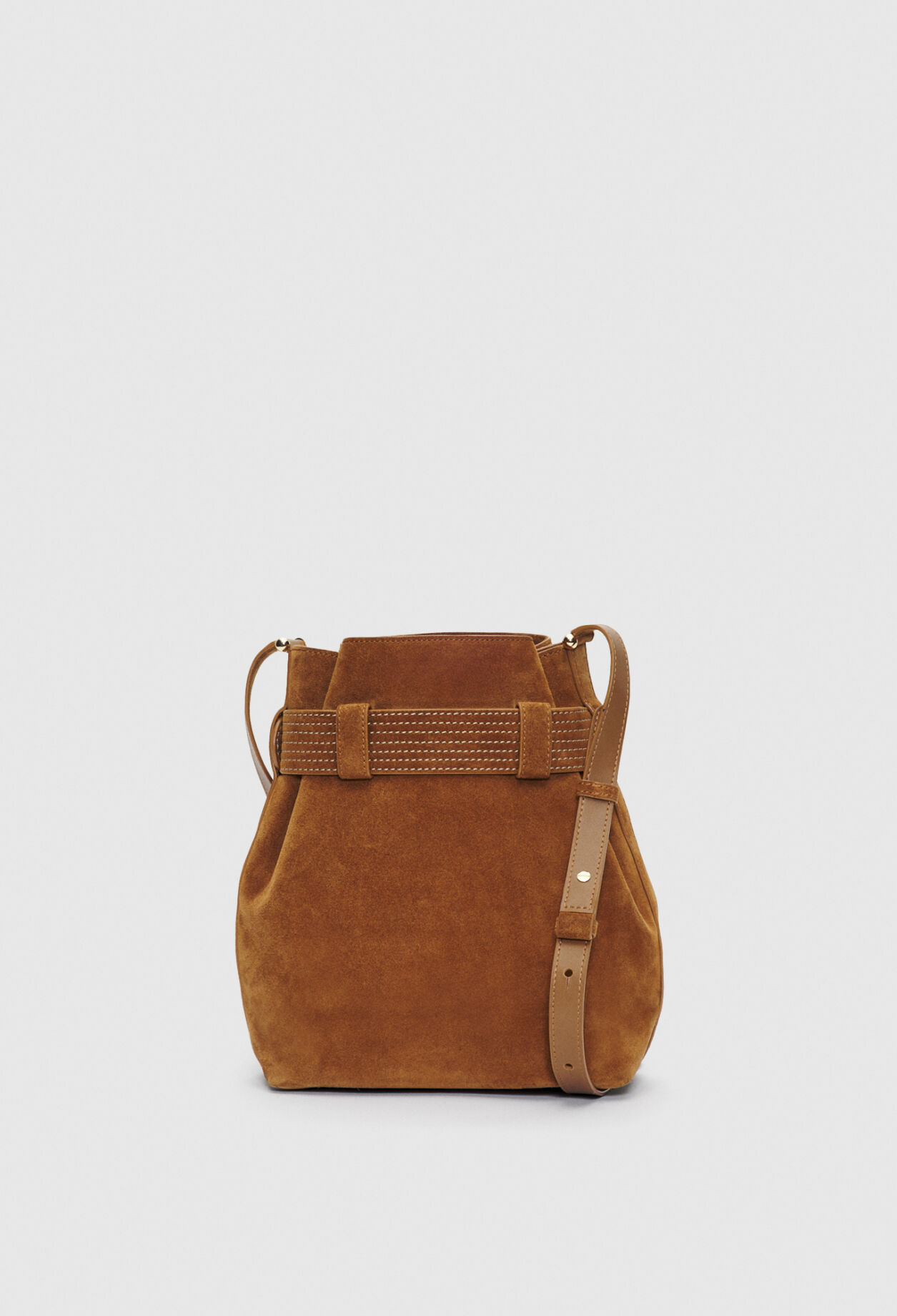 Bolso bombonera de cuero