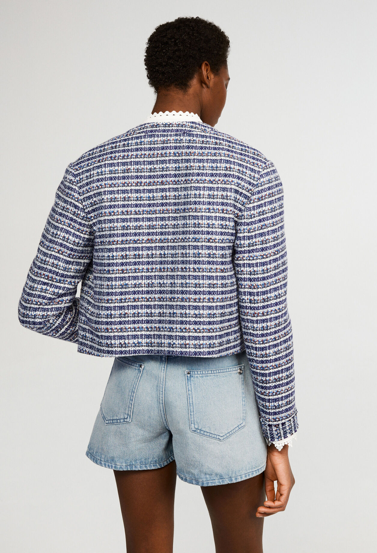 Chaqueta de tweed