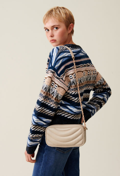 Bolso Alba cuero acolchado