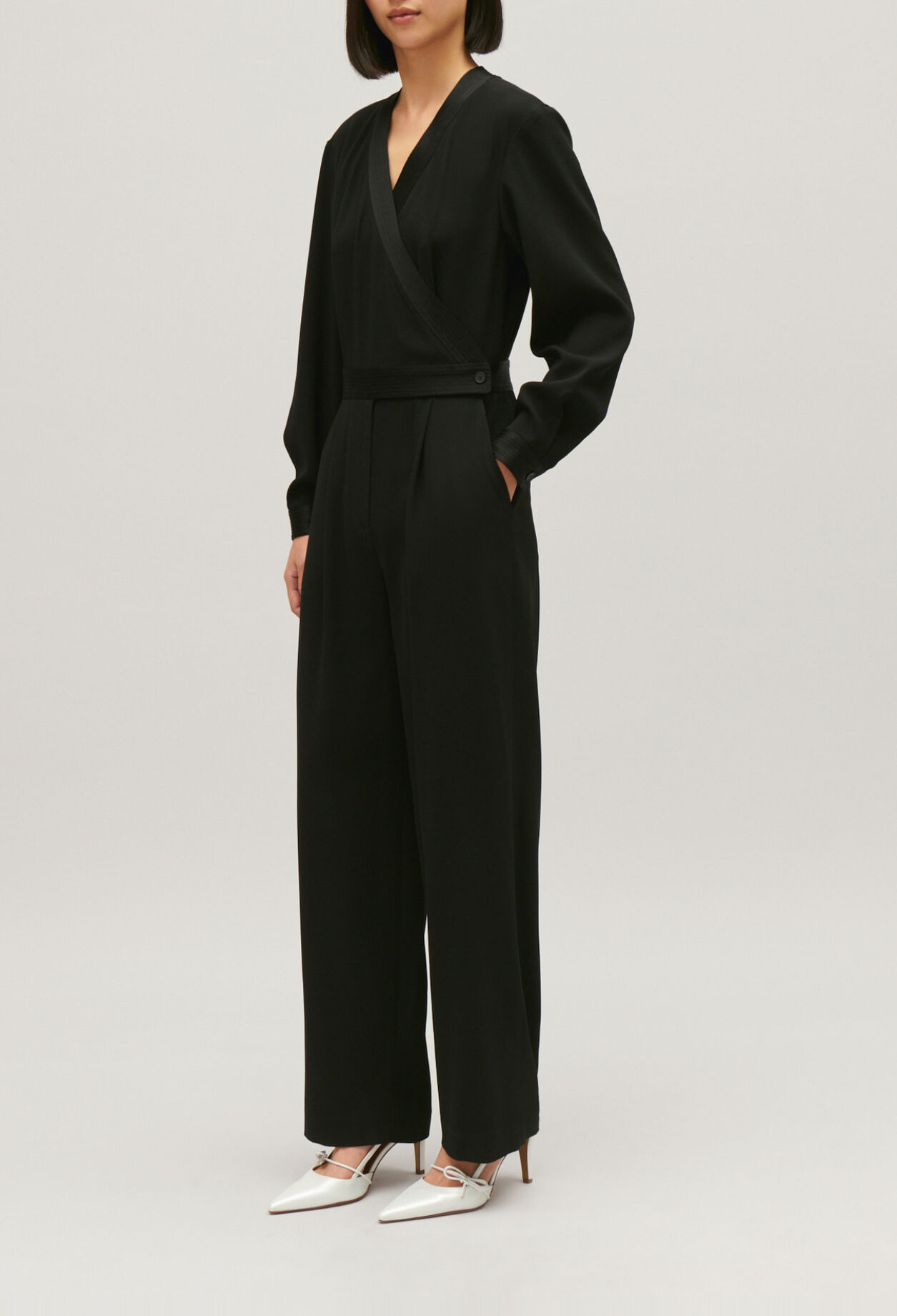 Mono pantalón negro
