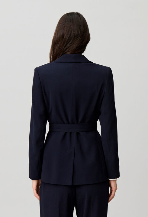 Chaqueta de sastre cruzada