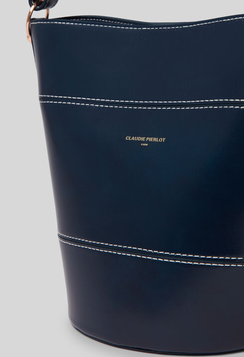 Bolso bombonera piel ajustable