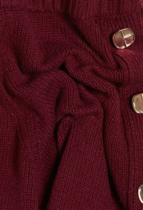 Pantalón corto de talle alto con botones