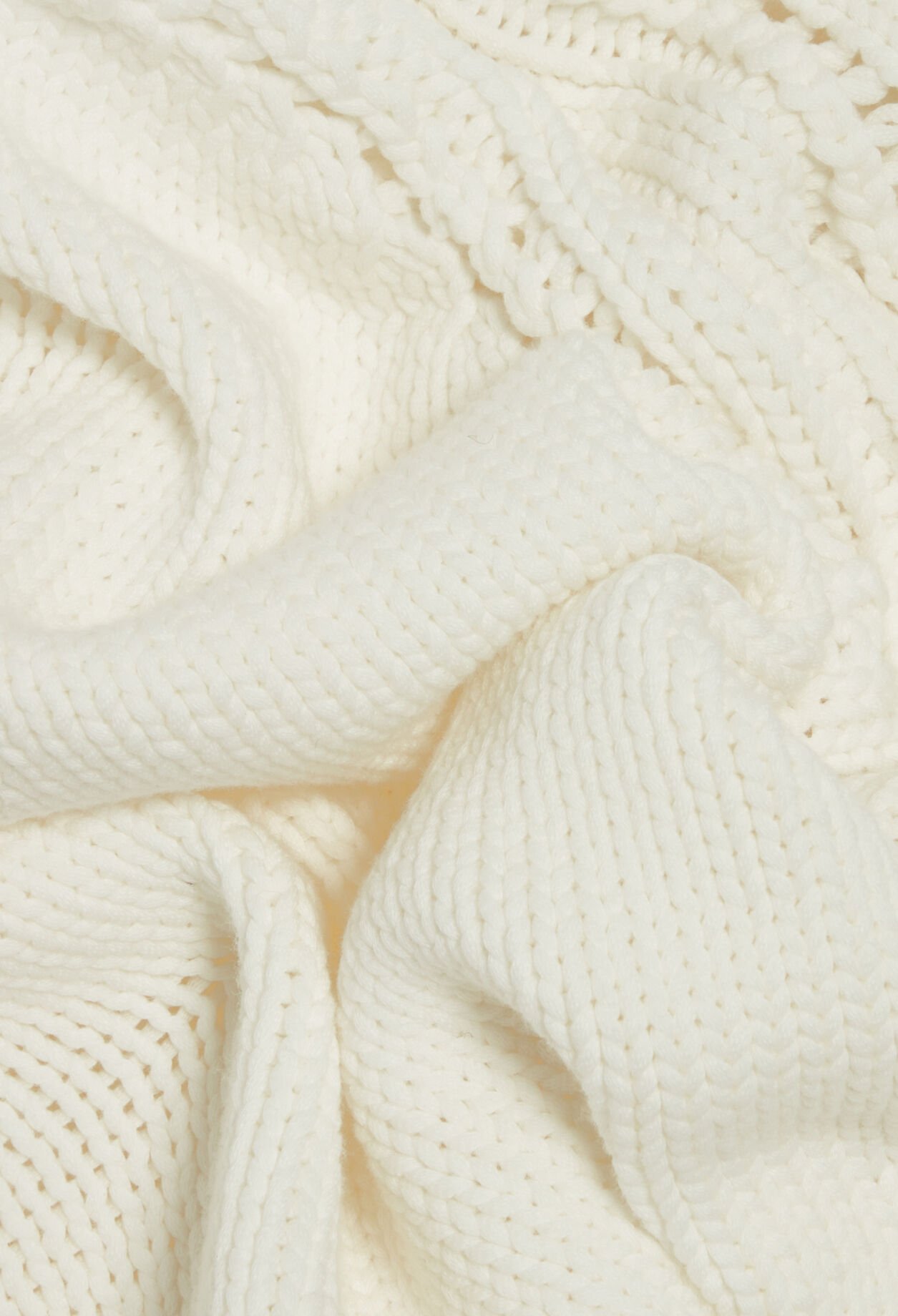 Vestido corto asimétrico punto crudo