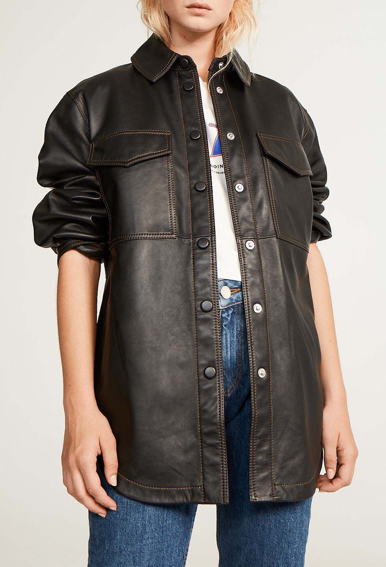 Camisa de piel