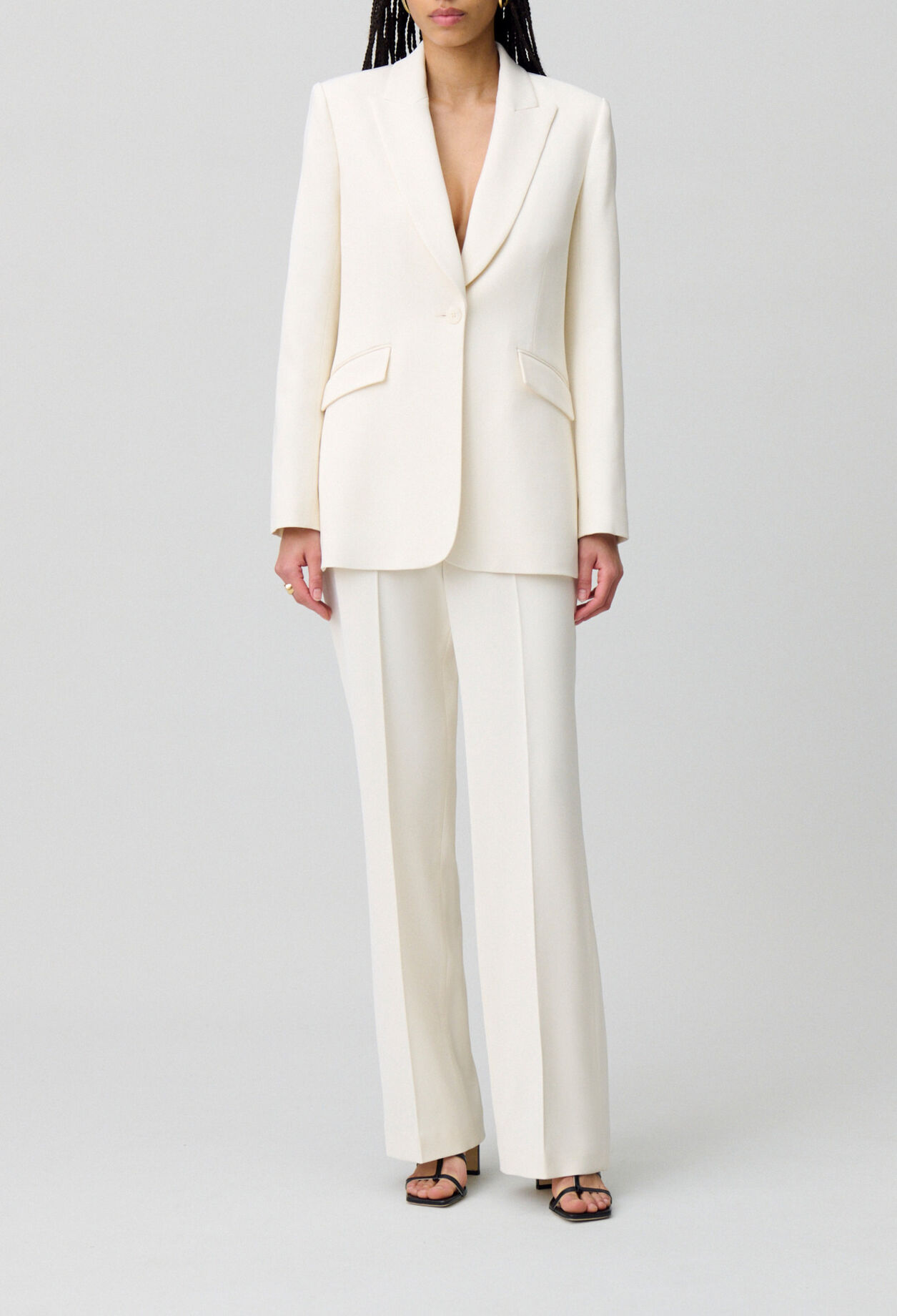 Chaqueta de traje entallada