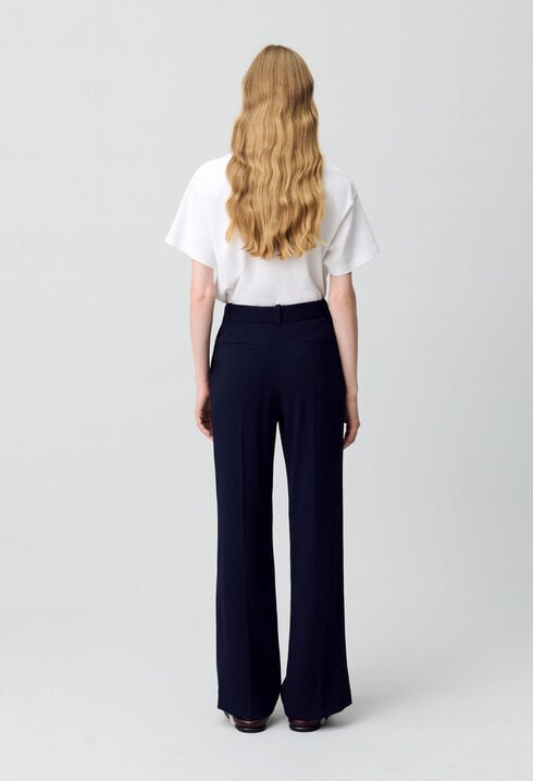 Pantalón de traje recto