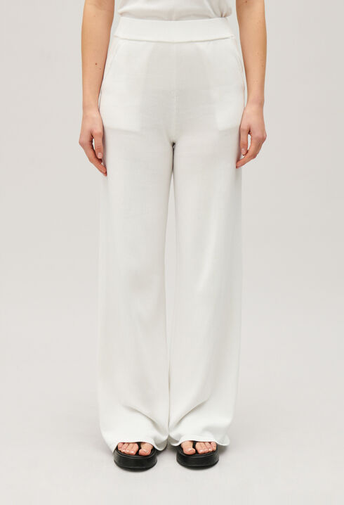 Pantalón holgado de punto
