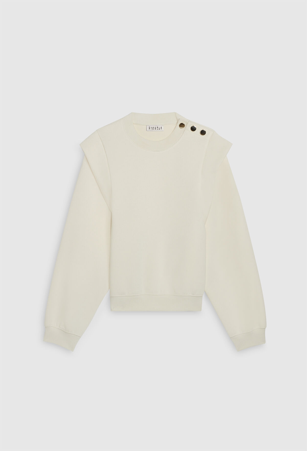 Sudadera cruda