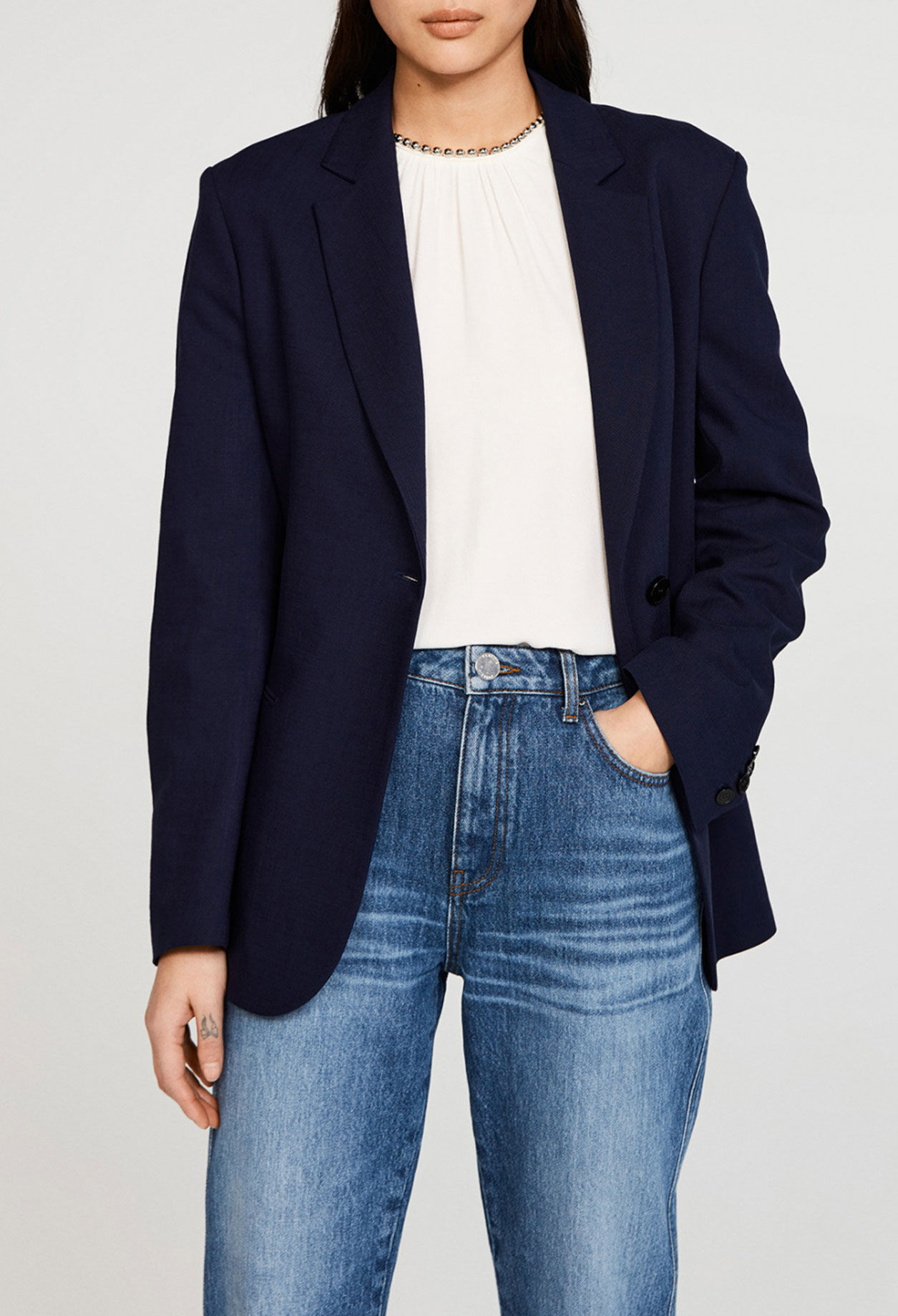 Chaqueta de sastre ceñida