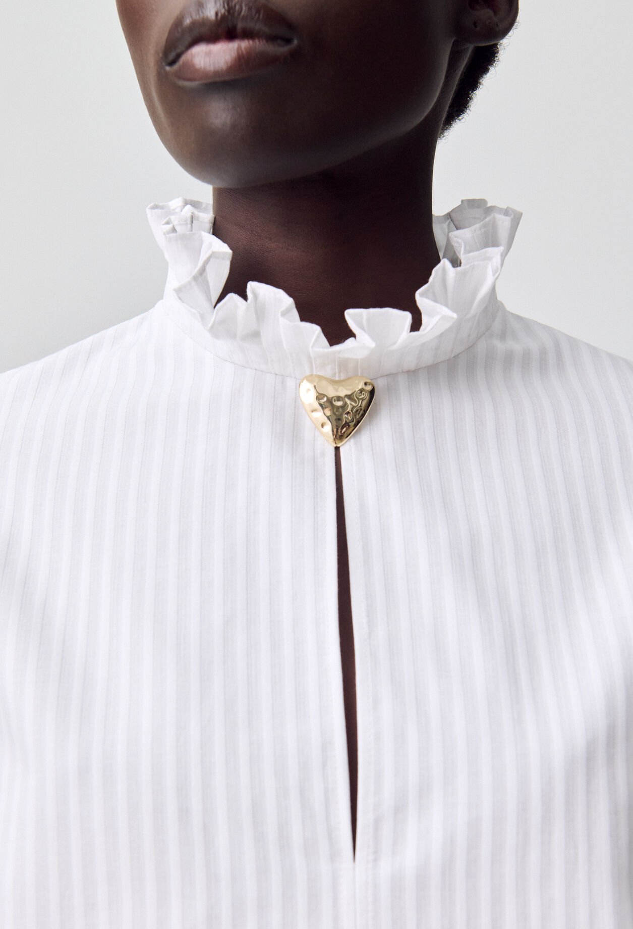 Blusa fluida a rayas