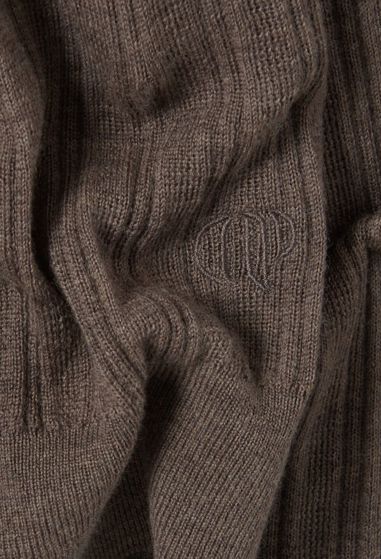 Jersey polo acanalado
