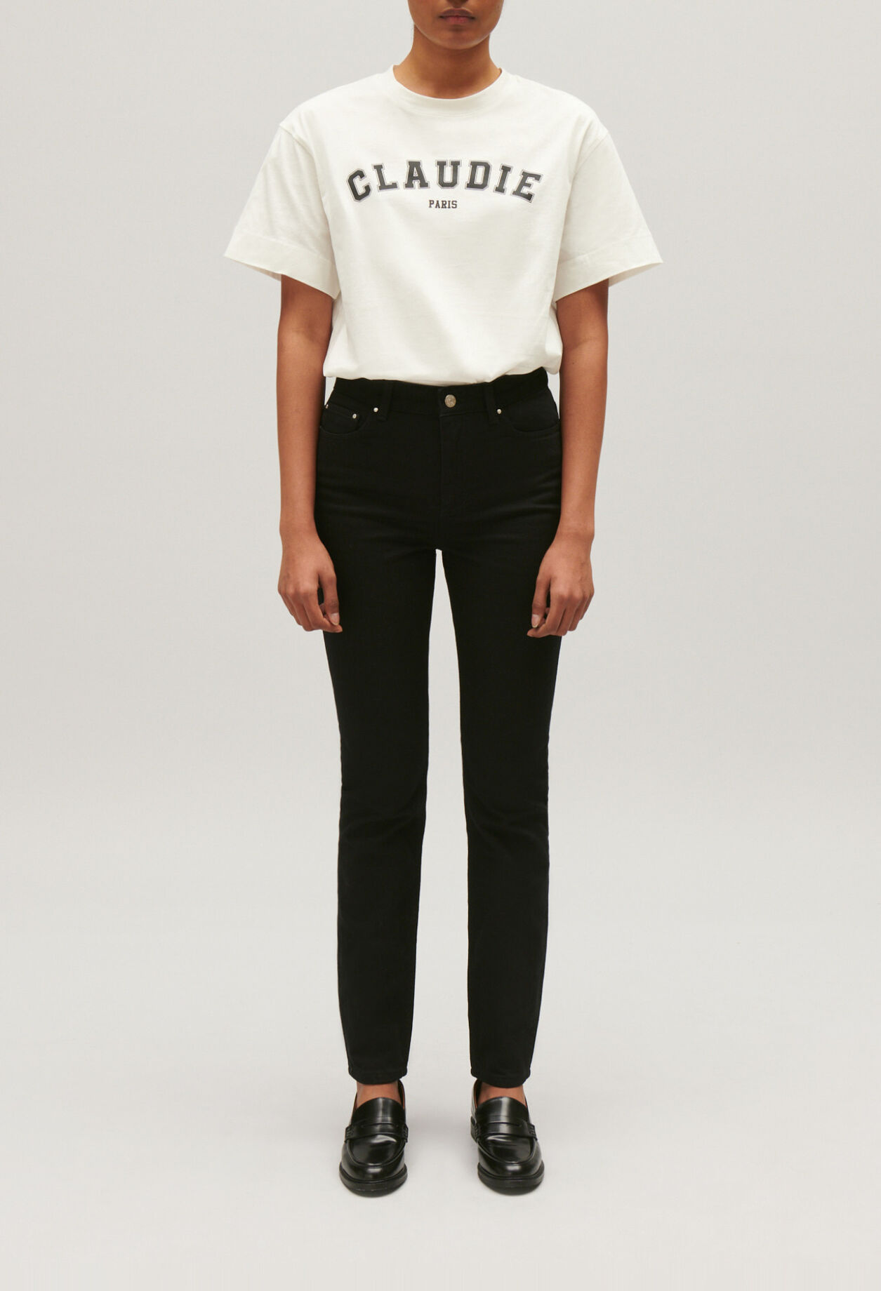Vaquero skinny negro