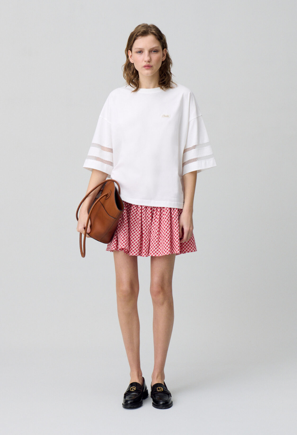Camiseta de algodón oversize