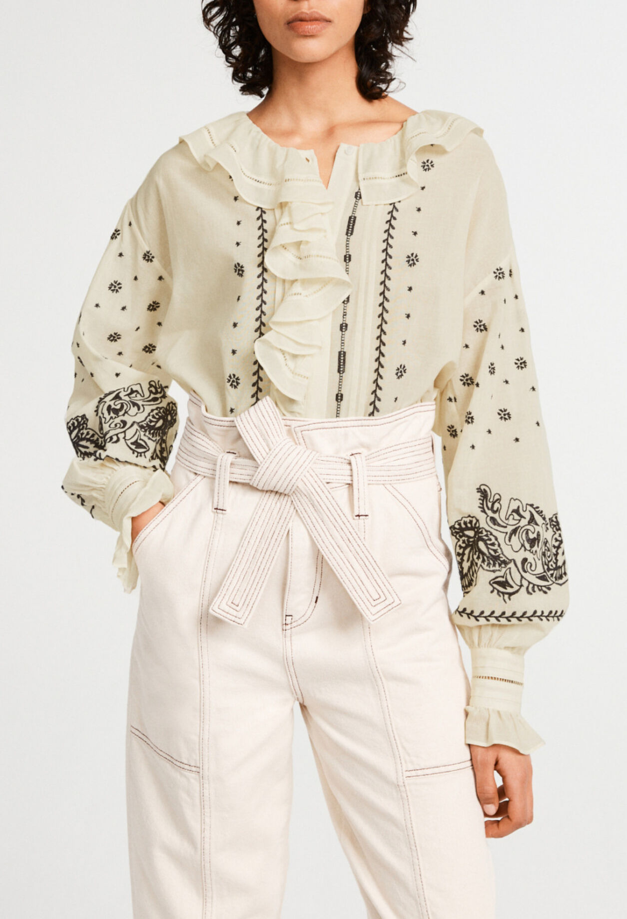 Blusa fluida