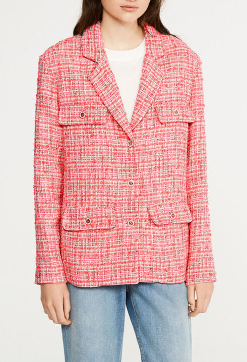 Chaqueta de tweed