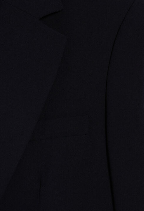Chaqueta de traje oversize azul marino