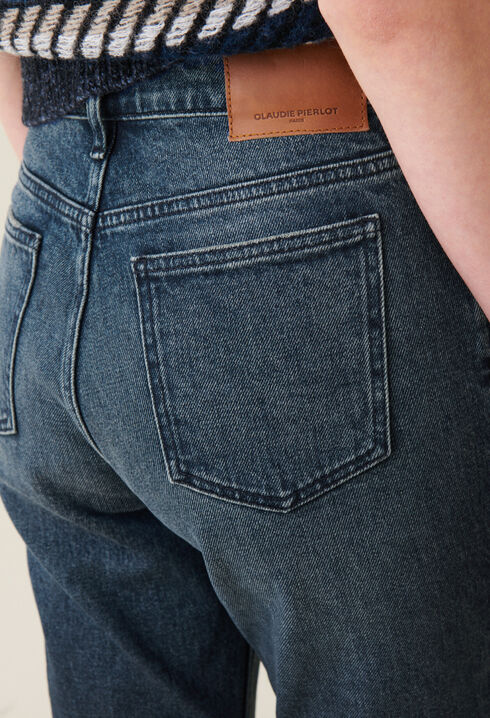 Vaqueros denim acampanados