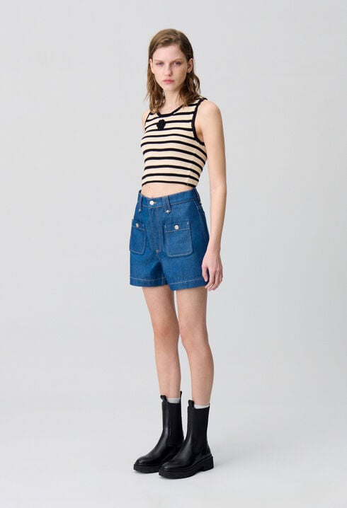 Shorts vaqueros