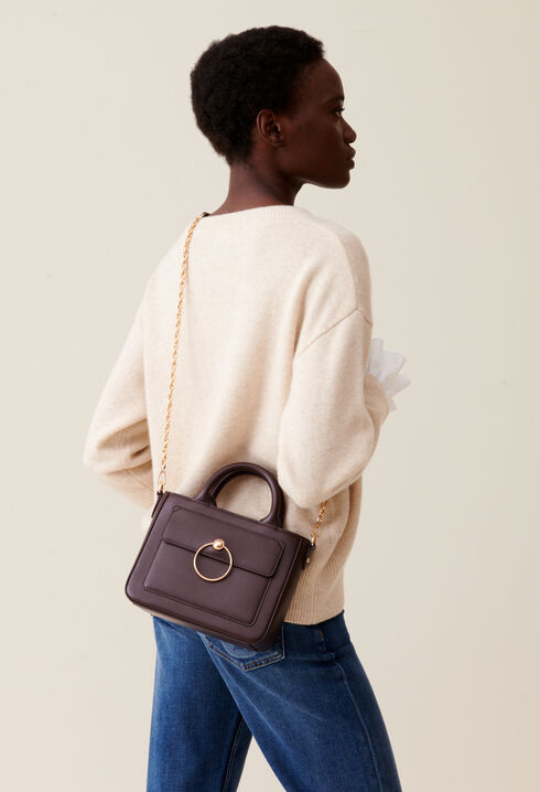 Bolso Anouck piel lisa cadena