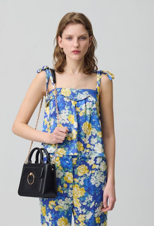 Bolso Anouck piel lisa cadena