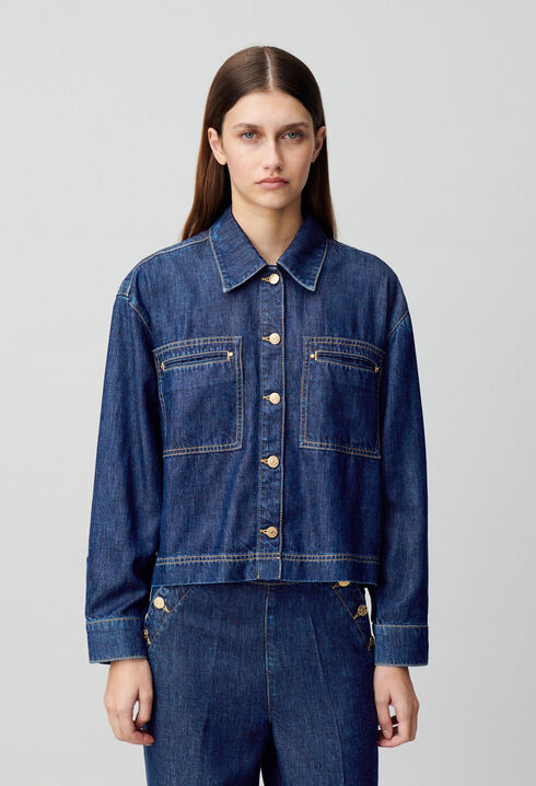 Camisa vaquera oversize