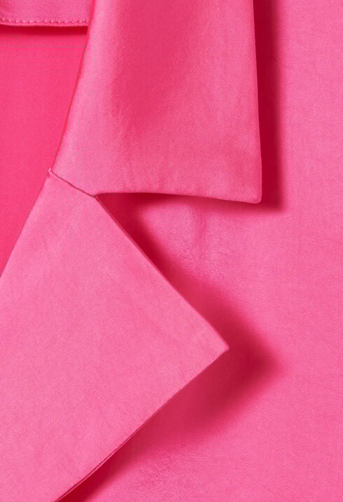 Camisa vaporosa de manga corta