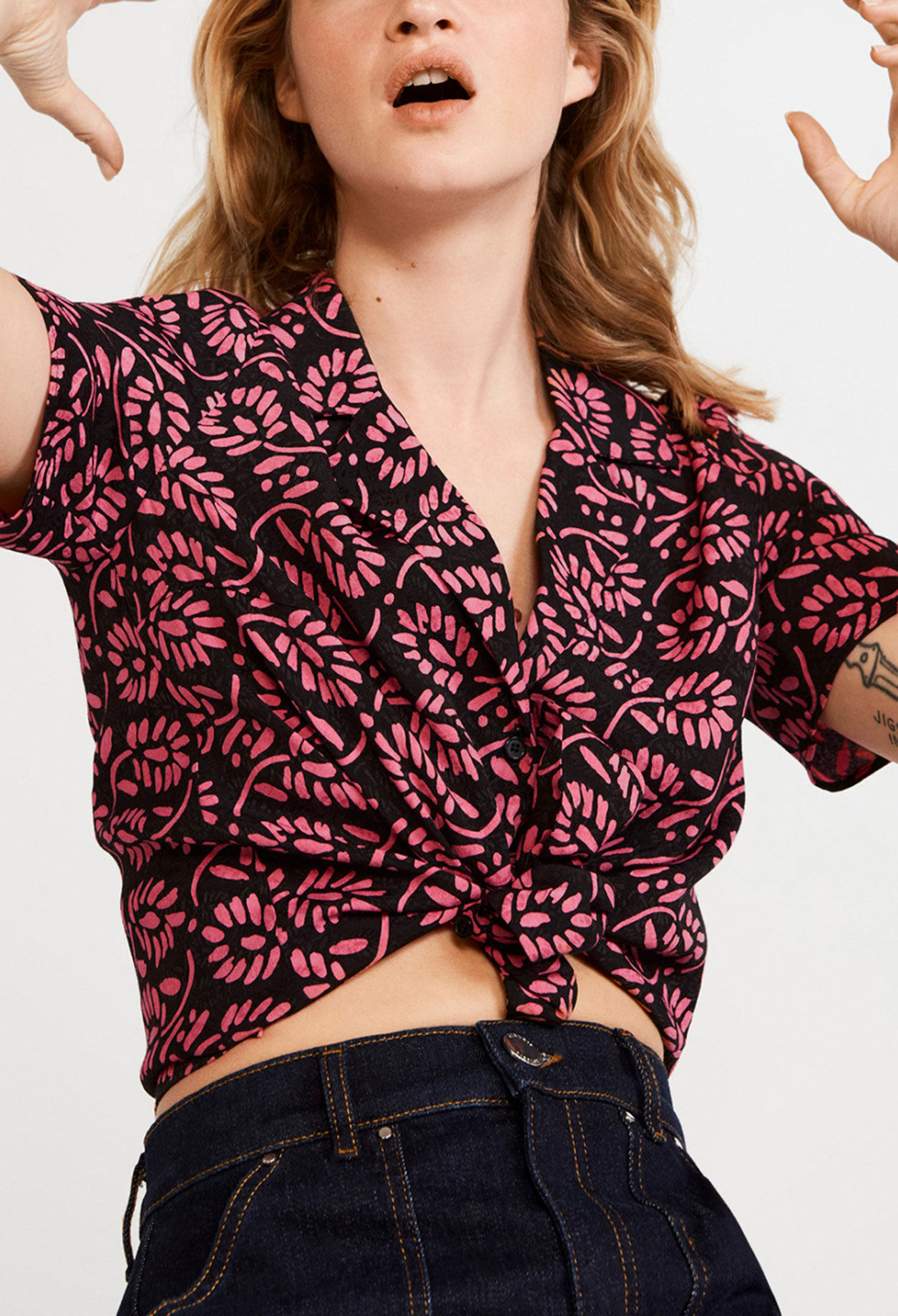 Camisa fluida