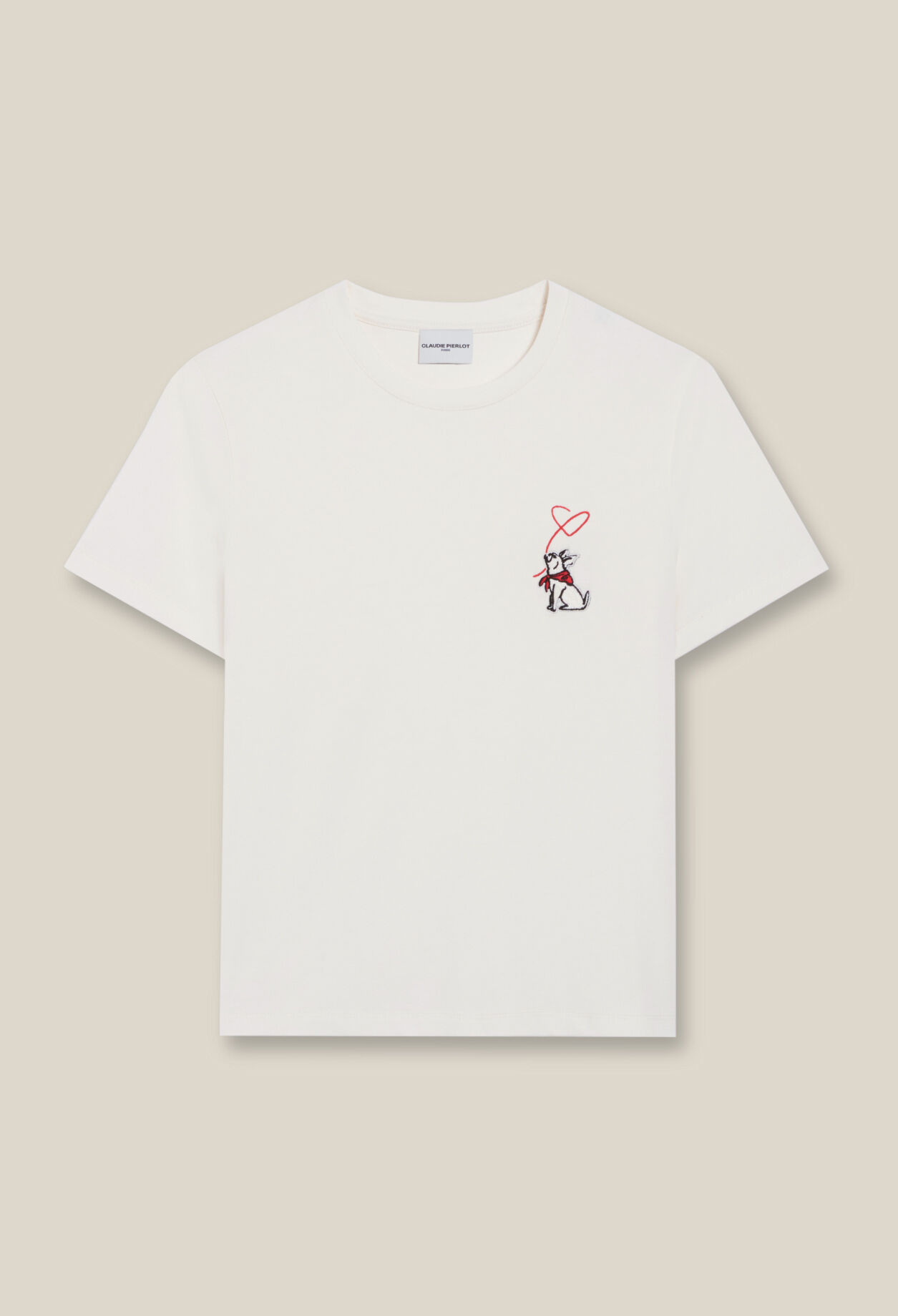 Camiseta Jean Toto en crudo