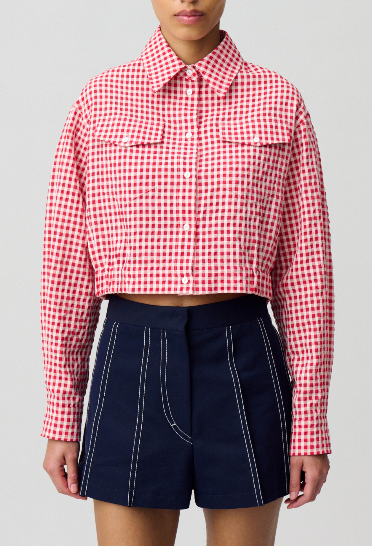 Camisa de cuadros vichy
