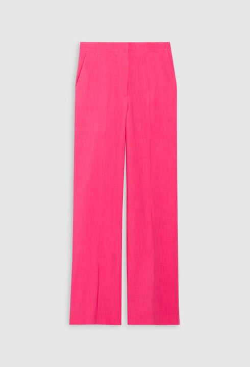 Pantalón ancho rosa