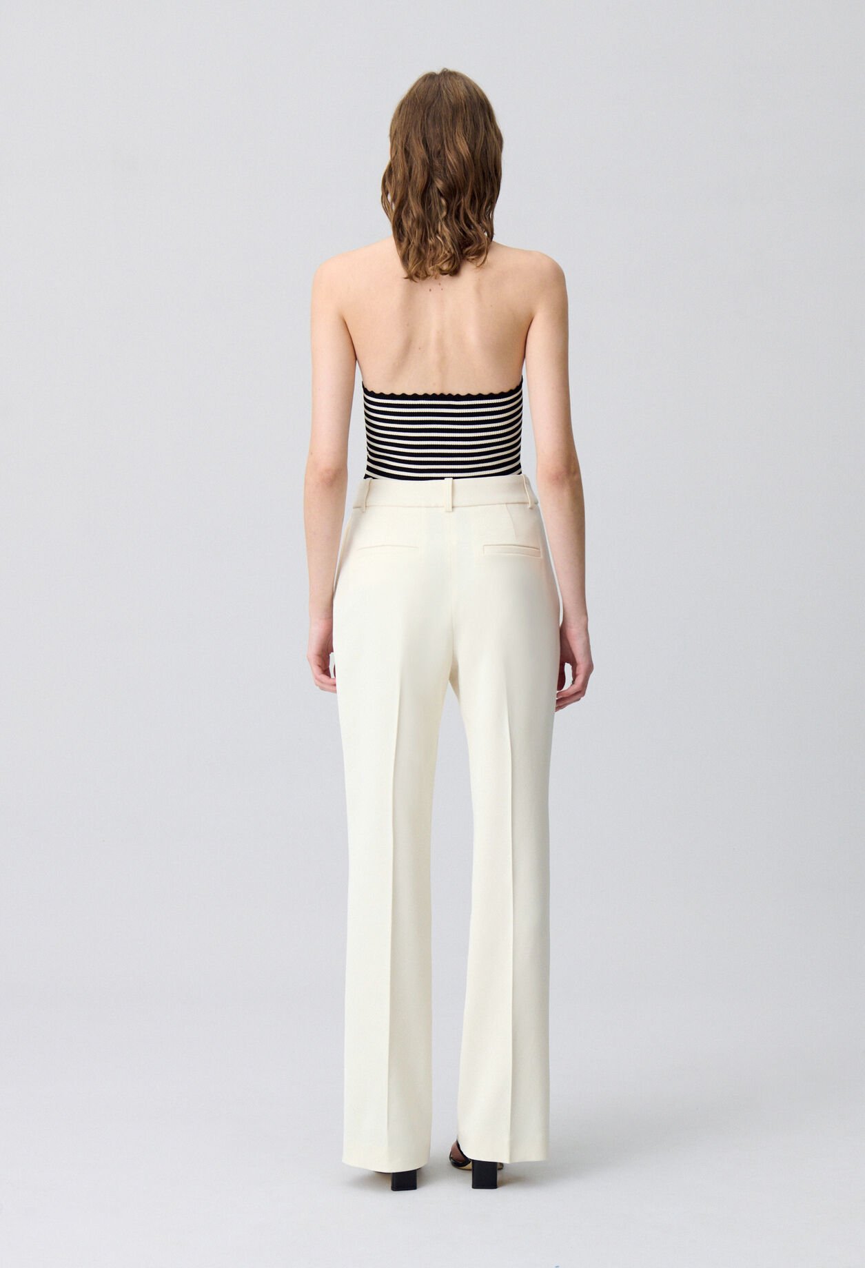 Pantalón de traje recto