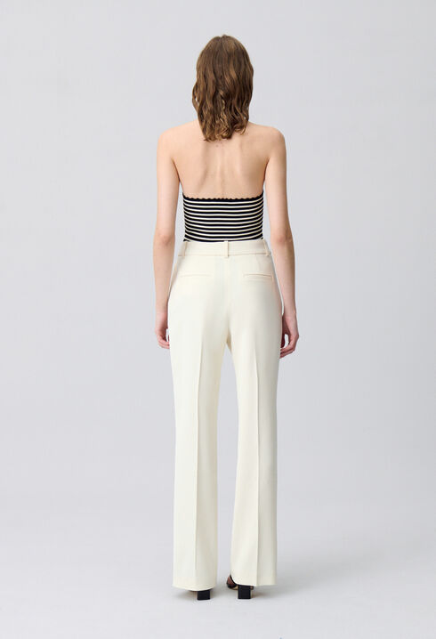 Pantalón de traje recto