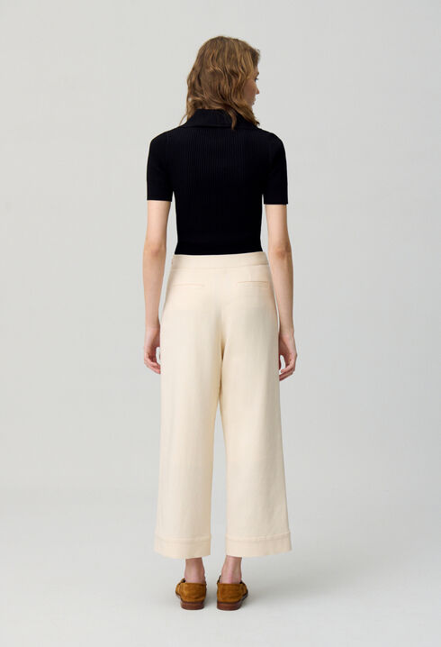 Pantalón con botones tipo pont