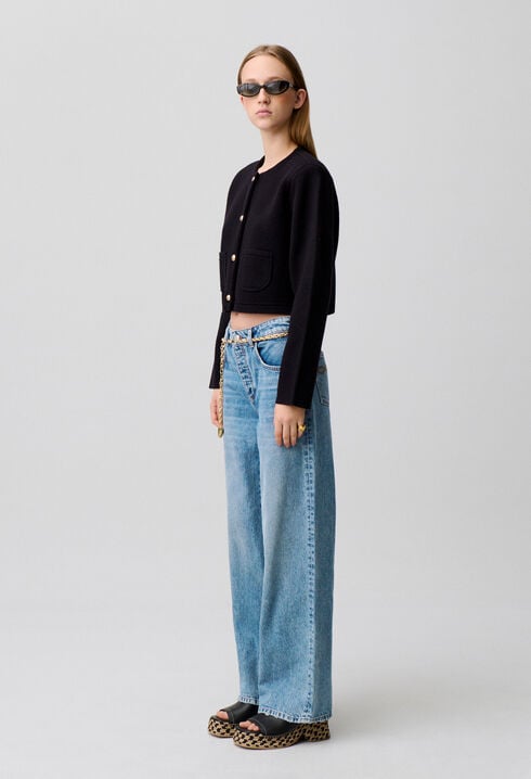 Vaqueros denim rectos