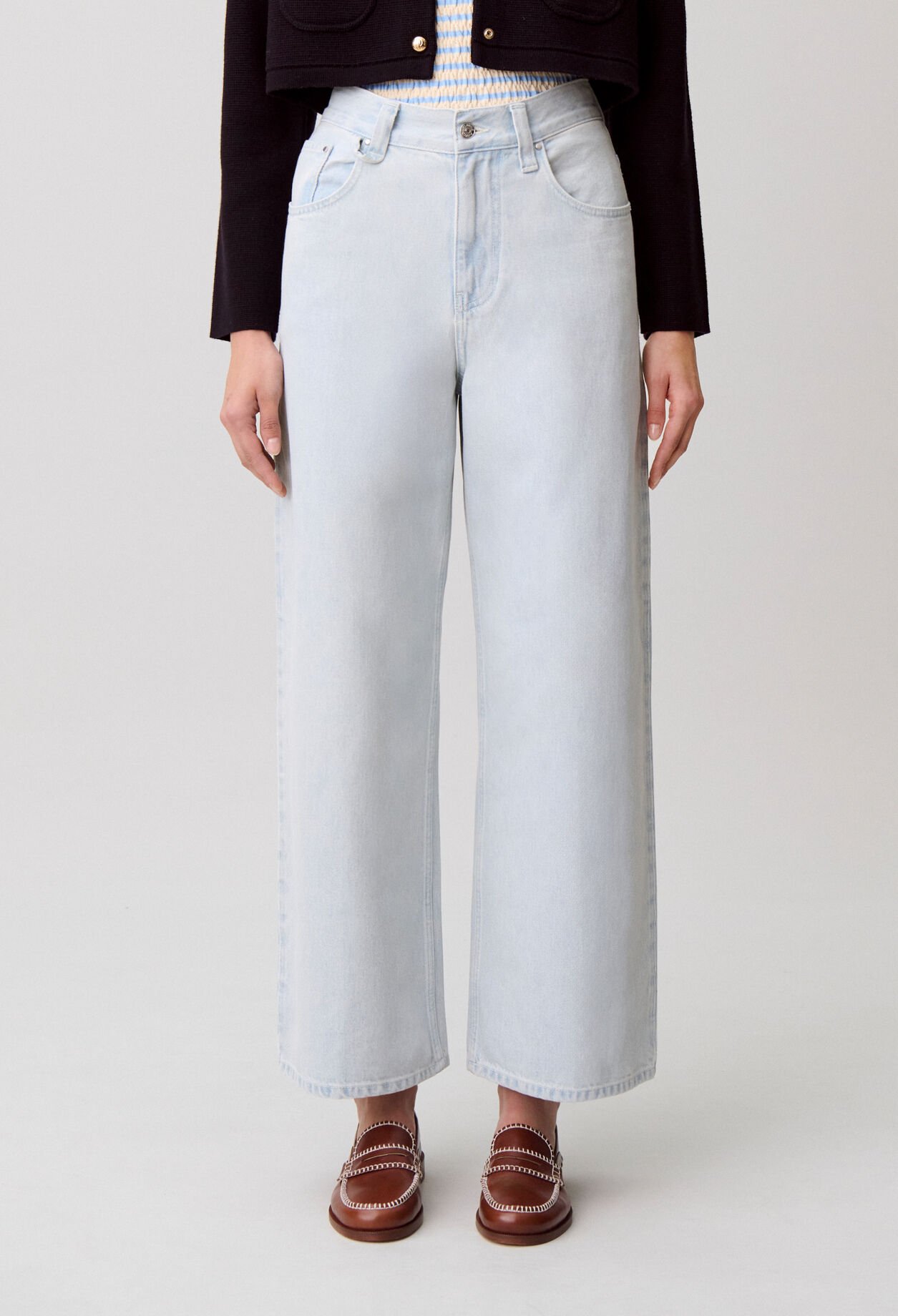 Jean de denim lavado