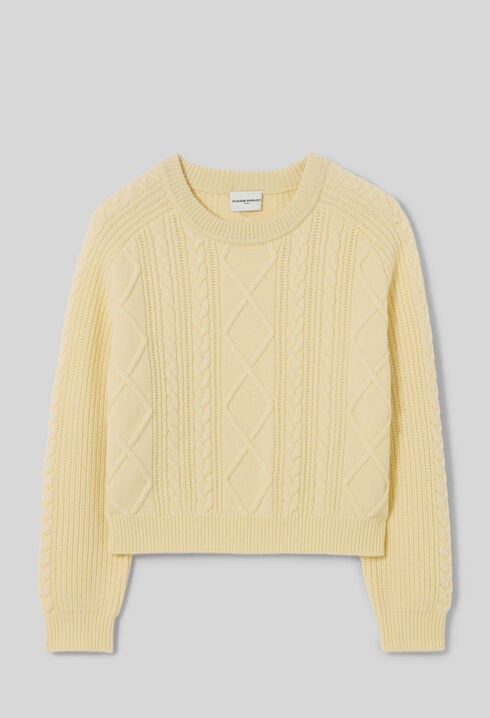 Jersey de punto jacquard oversized