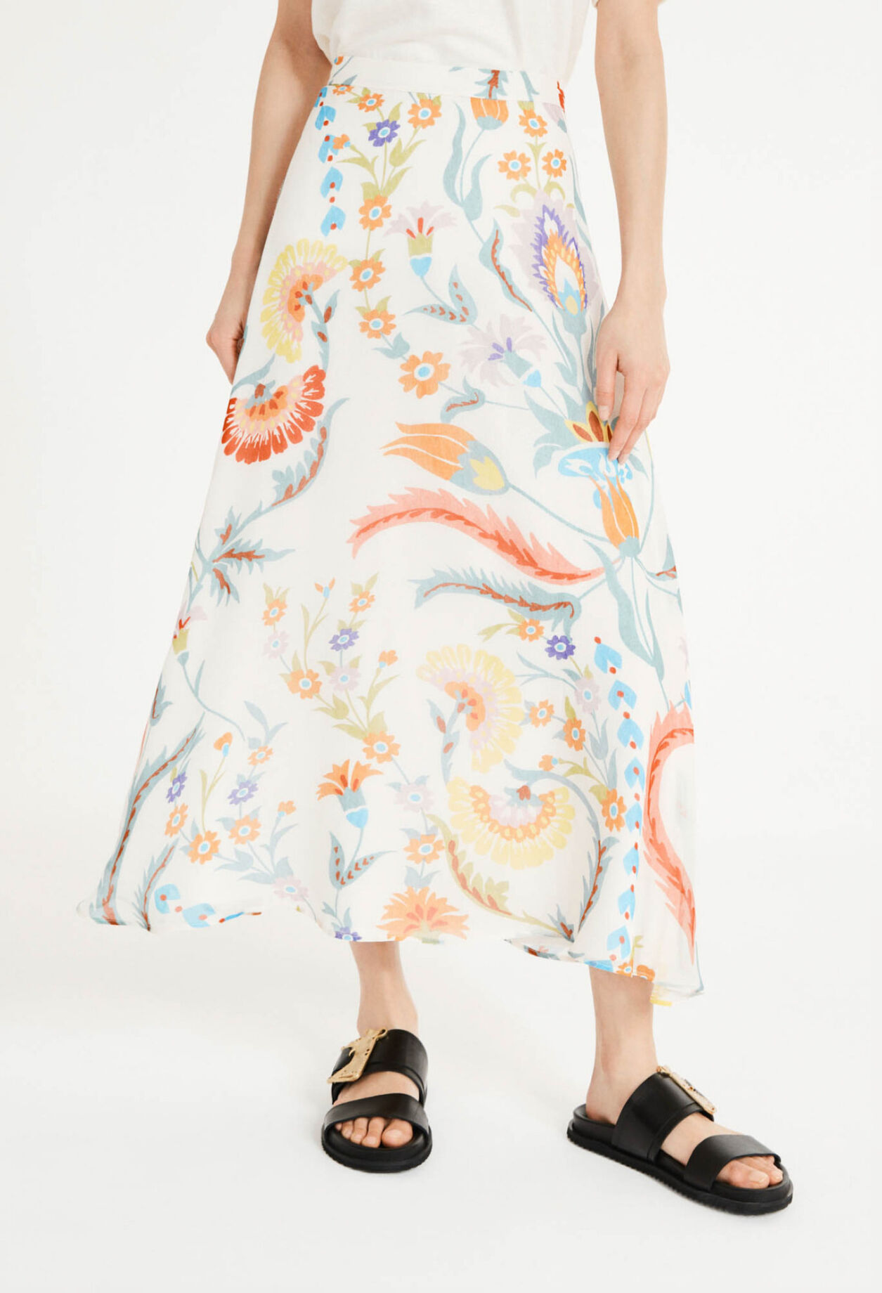 Falda estampada